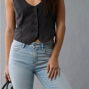 American Eagle Charcoal Vest
